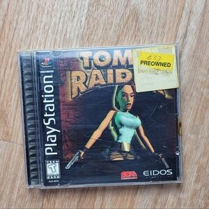 Tomb Raider for PlayStation - Black Case by Eidos